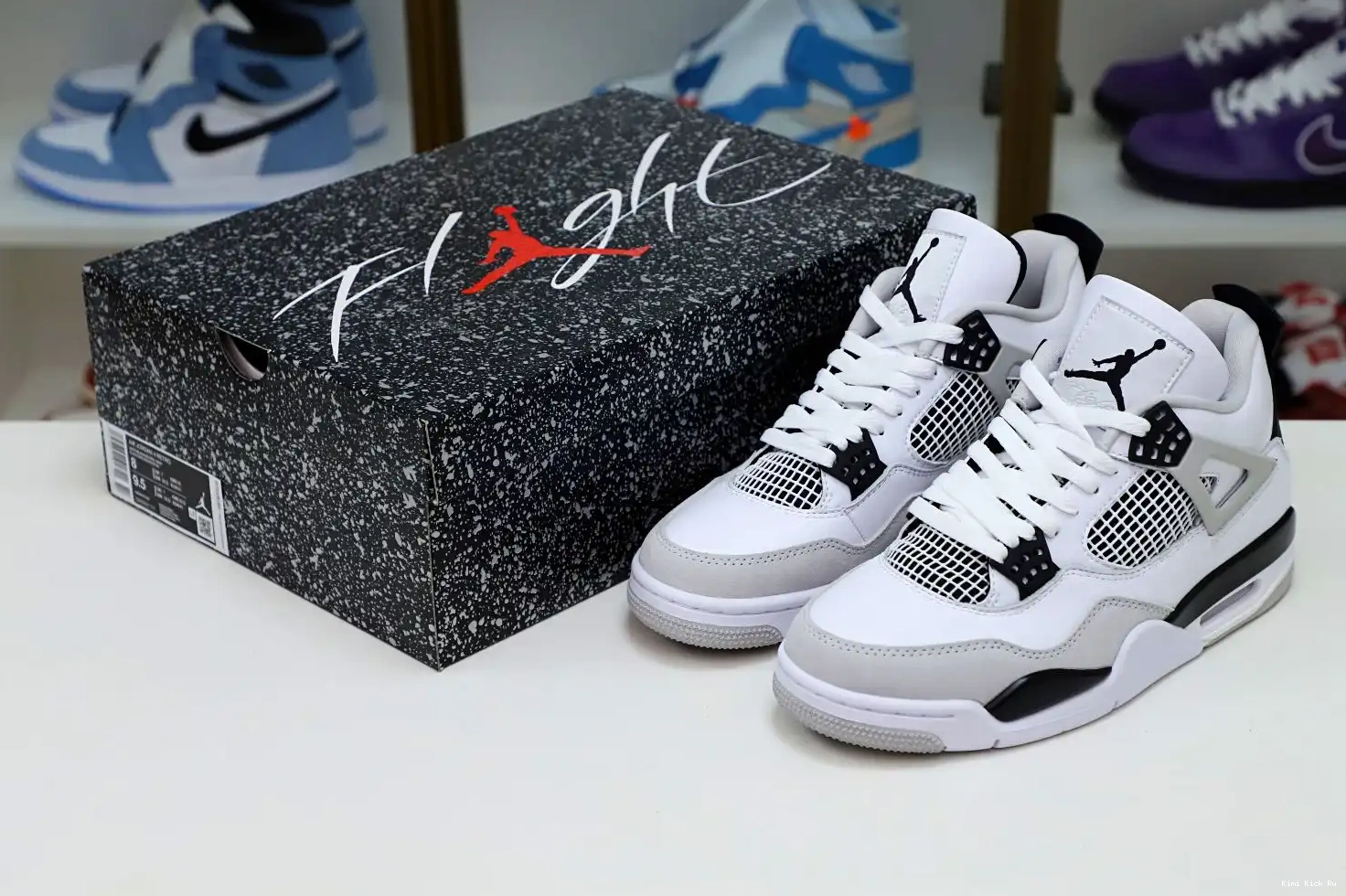 4 Kimikick JORDAN MILITARY BLACK AIR 0716